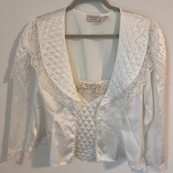 Victoria's Secret Vintage Gold Label Medium Coquette Lingerie‎ Top Regency - Picture 1 of 11